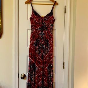 Anthropologie maxi style dress